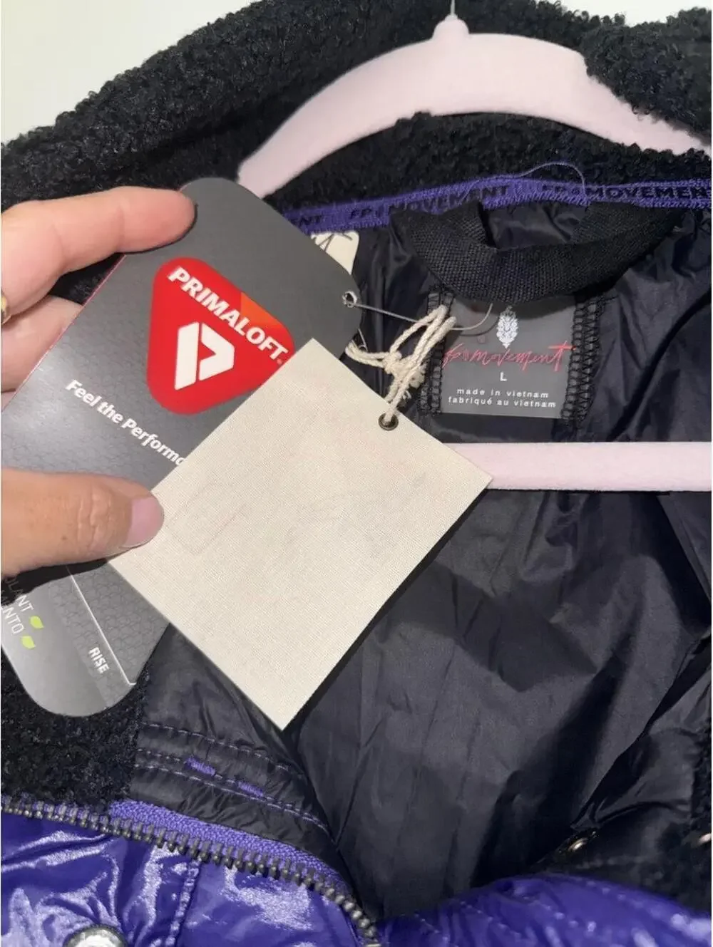 Free People FP Movement Vagabond Fleece Bomber